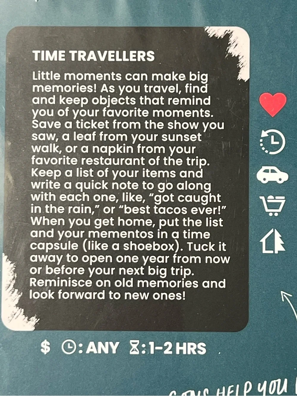 The Adventure Challenge Travel Scratch-Off Book for couples